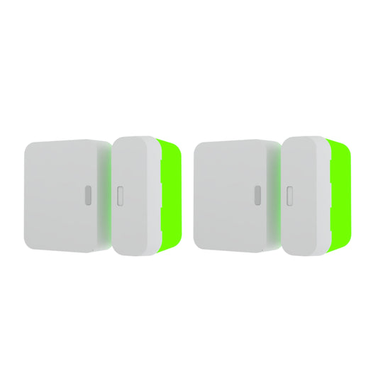 Alarm Magnet Riser Compatible with SimpliSafe | 2 Pack Glow in the Dark Set with 3M Adhesive - Easy Mount to Any Doorway, Window, and Entryway |