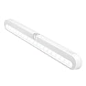 BLS T01L LED Closet Light, Super Bright 20 LED Under Cabinet Lighting Battery Powered/DC Input Wireless Motion Sensing Light, Auto On Off Switch