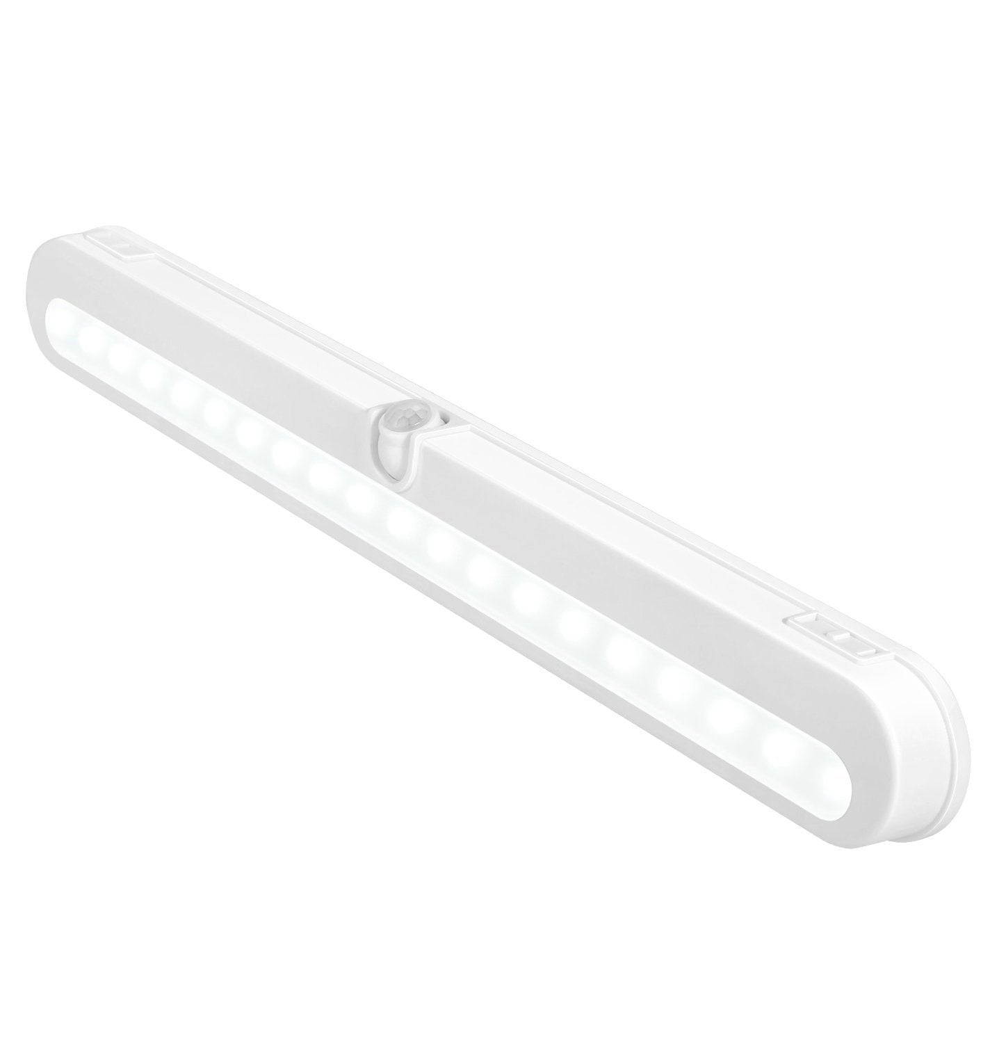 BLS T01L LED Closet Light, Super Bright 20 LED Under Cabinet Lighting Battery Powered/DC Input Wireless Motion Sensing Light, Auto On Off Switch