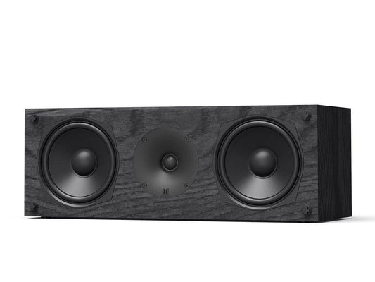 Monolith C5 Center Channel Speaker - Black (Each) Powerful Woofers, Punchy Bass, High Performance Audio, for Home Theater System - Audition Series