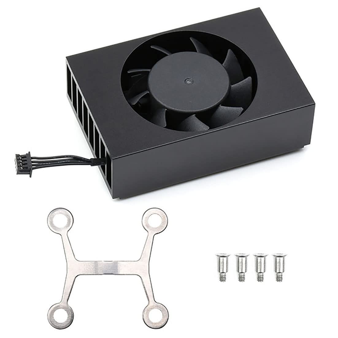 Dedicated Cooling Fan Compatible Jetson TX2 NX Module, Speed-Adjustable, 5500±10% RPM