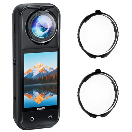 Coyktonty Lens Guard/Lens Protective Cover for Insta360 X5, 9H hardness High transmittance,Waterproof Dustproof (Optical Glass)