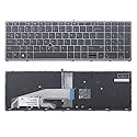 New US Layout Laptop Backlit Keyboard (with Frame) Replacement for HP P/N: 848311-001 PK131C31A00 SG-81610-XUA SN7142BL Light Backlight Black Notebook