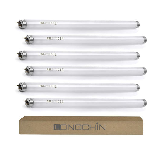 Longchin T8 10W Bug Zapper Replacement Light Bulbs for 20W Electric Insect Killer T8F10W BL Light Tube Compatible with Aspectek, Liba and Other 20W