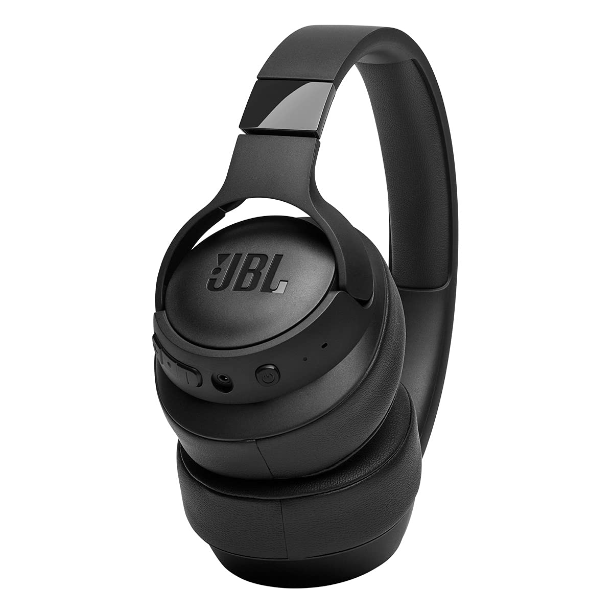 JBL Tune 710BT Bluetooth Wireless Over-Ear Headphones with Microphone - Black (Renewed)