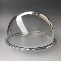 5 Inch Indoor Outdoor Acrylic Glass Clear Dome Cover Surveillance Security CCTV Camera Dome Housing Transparent Case Plexiglass Hemisphere Monitoring
