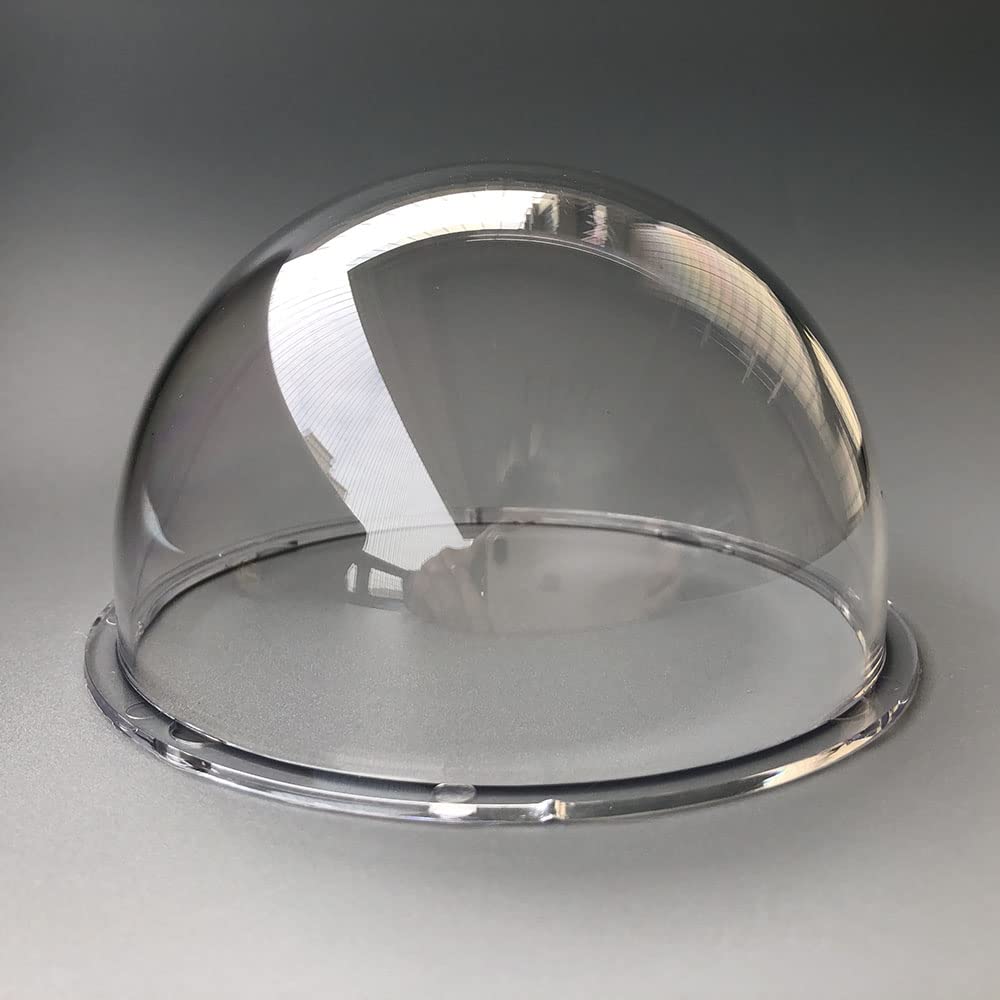 5 Inch Indoor Outdoor Acrylic Glass Clear Dome Cover Surveillance Security CCTV Camera Dome Housing Transparent Case Plexiglass Hemisphere Monitoring