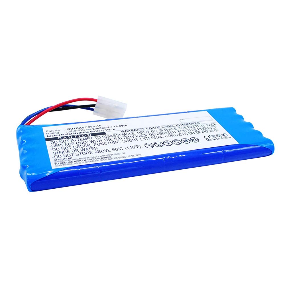 MPF Products 2000mAh 20S-1P Battery Replacement Compatible with Soundcast Outcast ICO410, ICO410-4n, ICO411a, ICO411a-4n Portable Outdoor Wireless