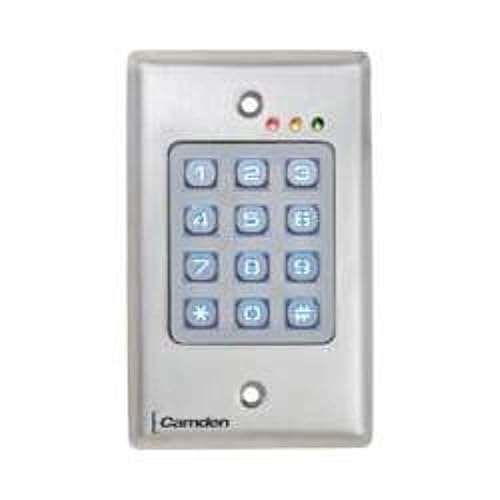 Camden CM-120W-V2 Outdoor, vandal resistant, metal backlit keypad, 999 users, 12/24V AC/DC