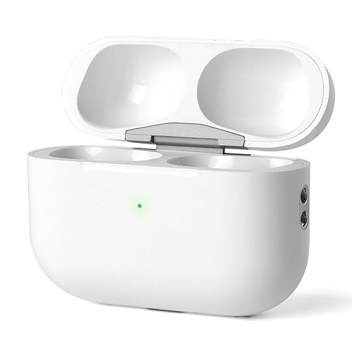 Wireless Charging Case Replacement for AirPod Pro 1st/2nd Generation Charging case, Bluetooth Pairing, USB-C (White)