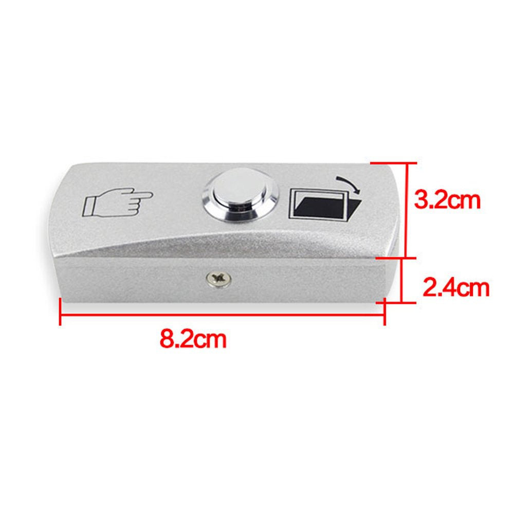 OBO Hands Steel Door Exit Release Push Button for Access Control System