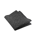 Flushbay Speaker Box Covering Carpet Grey 39.37" × 39.37" Speaker Cabinet Subwoofer Sub Box Liner Carpeting Stain-Resistant Multipurpose Felt Liner