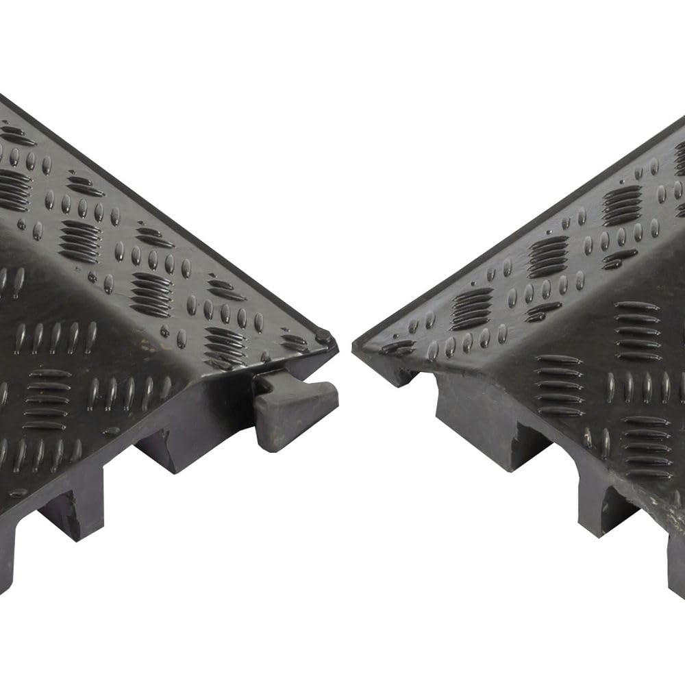 2-Channel Modular Drop-Over Cord Protector Cover Guard
