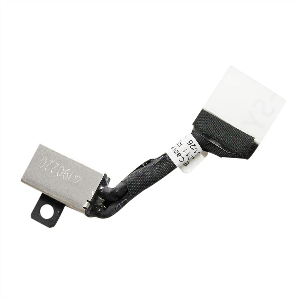 DC in Power Jack Charging Cable Connector Port Socket Wire Replacement for Dell Inspiron 15 5582 5583 5584 7580 / Latitude 3500 3400 3550 15.6"