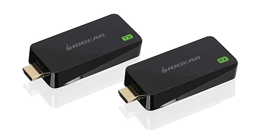 IOGEAR Share Pro Mini Wireless HD Video Transmitter and Receiver Kit (GWHD2DKIT)