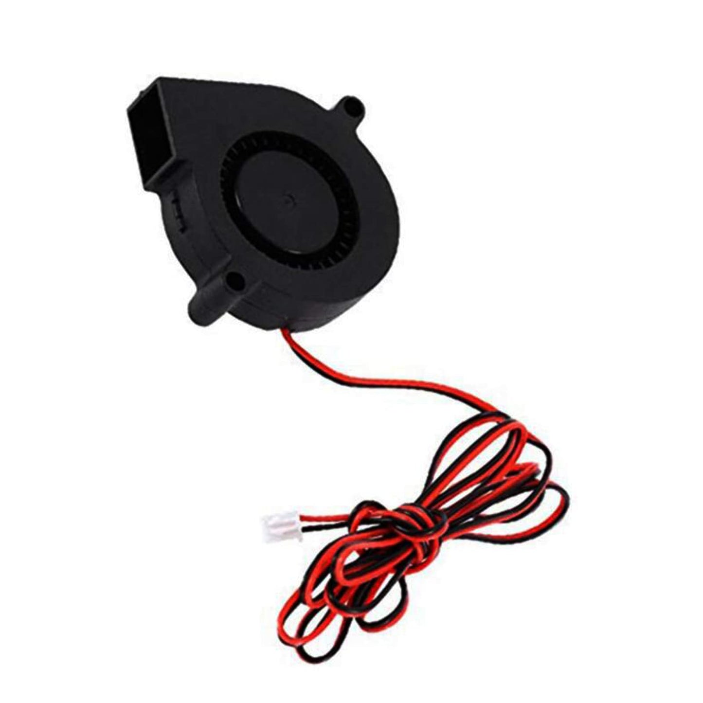 AEDIKO 4pcs 3D Printer Blower Fan 5015 DC 12V Brushless Cooling Fan Oil Bearing 50x50x15mm Fan with 2 Pin Terminal