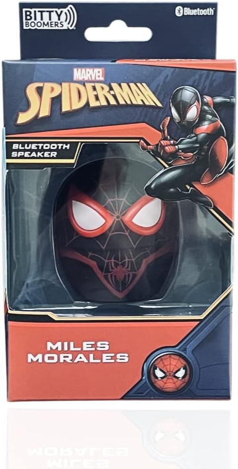 Bitty Boomers Marvel: Into The Spider-Verse - Miles Morales - Mini Bluetooth Speaker