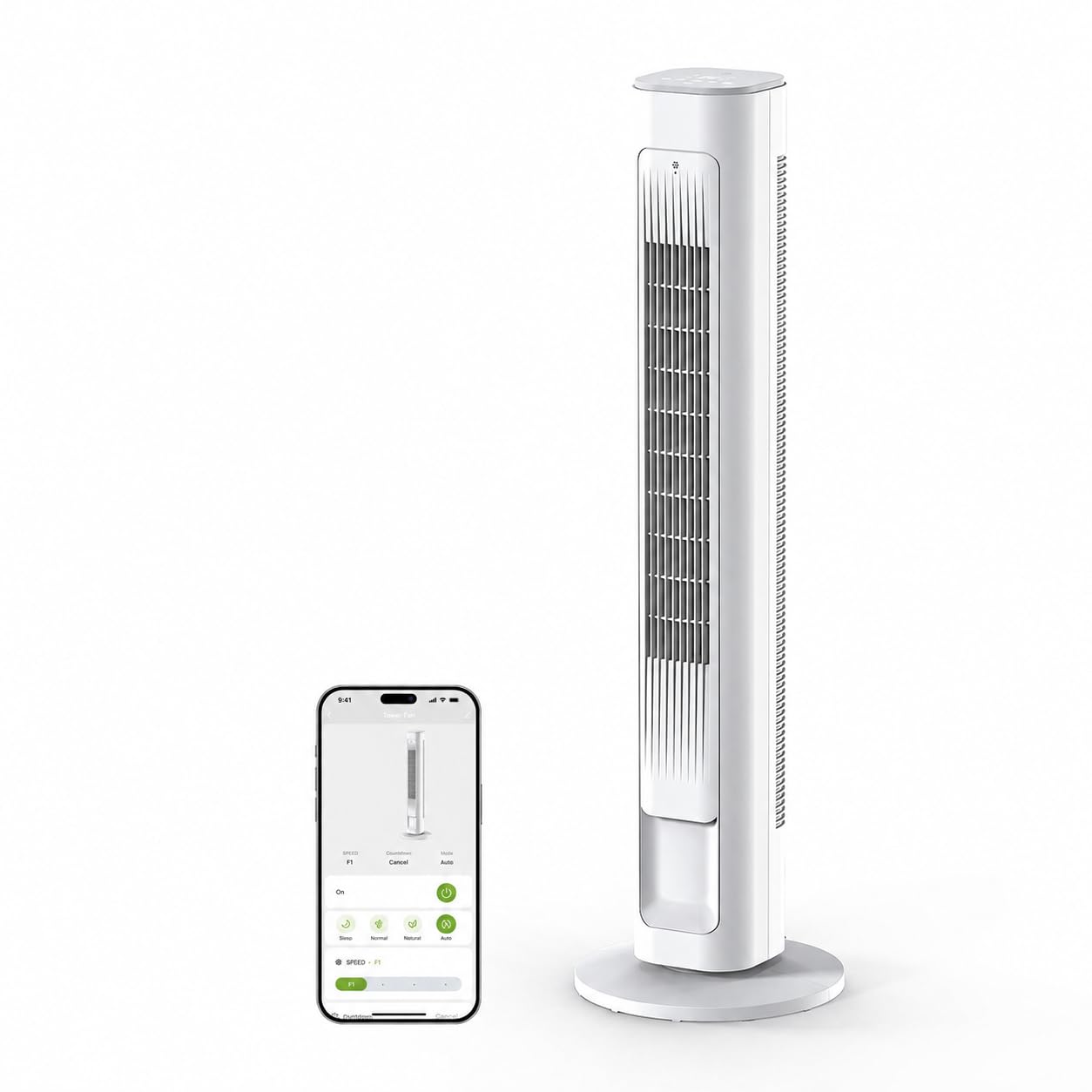 MORENTO Smart Tower Fan for Bedroom