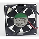 for KD1208PTS1 12V 0.15A 1.8W 3200RPM 41CFM 80X80X25MM 2-Wire Cooling Fan