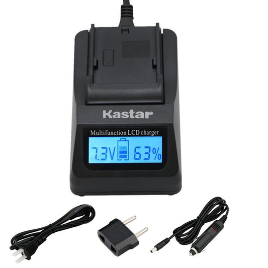 Kastar Ultra Fast Charger (3X Faster) Kit for LP-E8, LPE8, LC-E8E Work with EOS 550D, EOS 600D, EOS 700D, EOS Rebel T2i, EOS Rebel T3i, EOS Rebel T4i