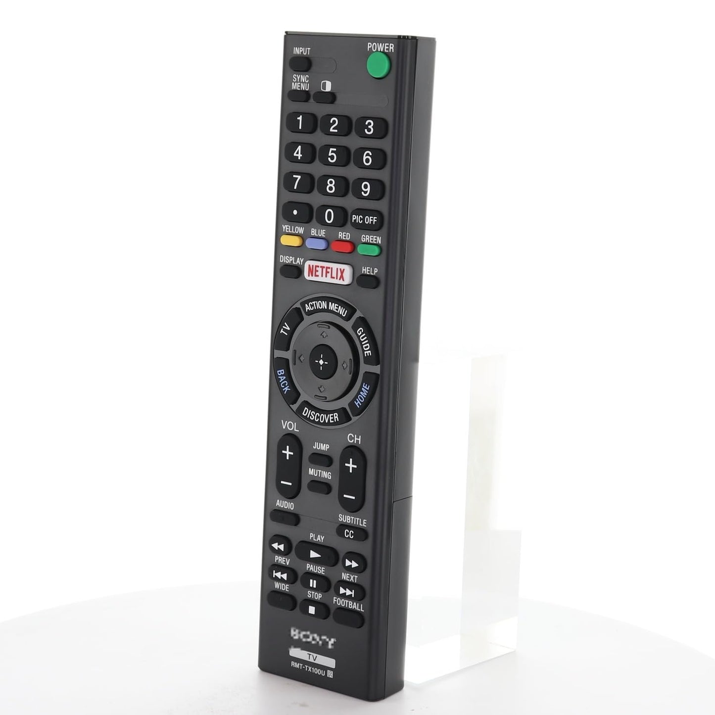 Dan's Originals OEM RMT-TX100U Replacement TV Remote Control Substitute for Sony RMT-TX102U | RMT-TX300U