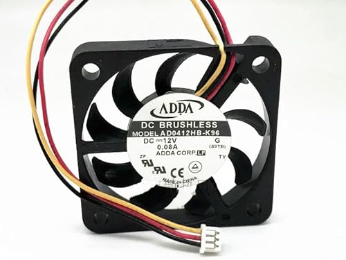 for AD0412HB-K96 4006 DC12V 0.08A 4CM Silent Ultra-Thin Computer Fan