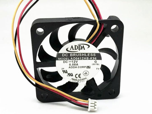 for AD0412HB-K96 4006 DC12V 0.08A 4CM Silent Ultra-Thin Computer Fan