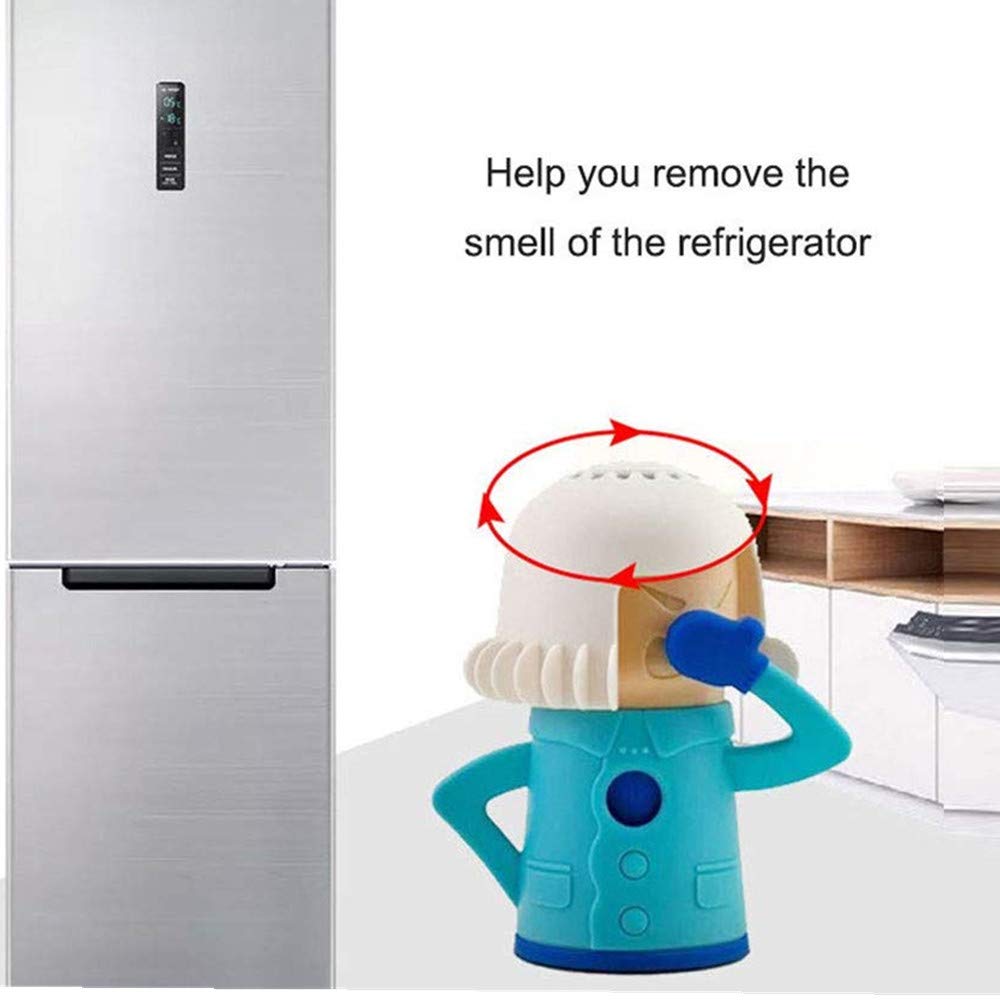 Chilly Cold Mama Fridge Cleaner Baking Soda Freezer Odor Absorber & Freshener Holder, Cool Cold Mama Refrigerator Deodorizer Freezer Odor Household