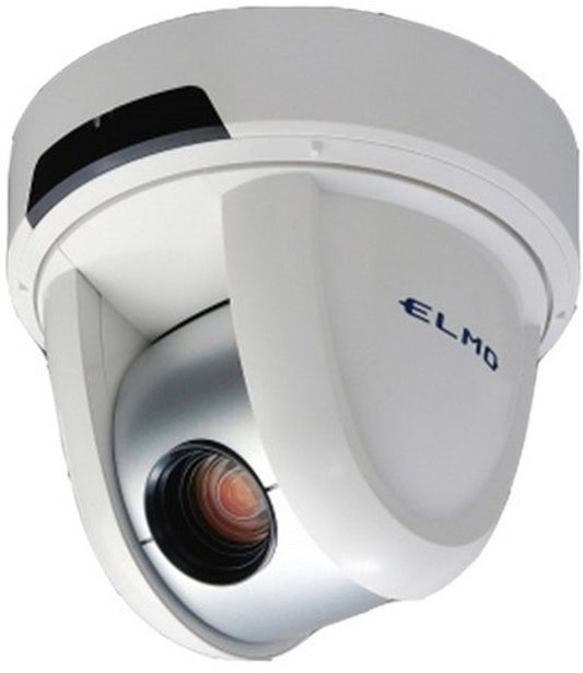 Elmo 9760-2 model PTC-400C Indoor PTZ Dome Color Camera with 12x Optical Zoom, Day Night Function and Remote Control - 12 VDC
