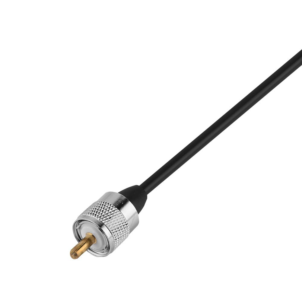 Radio NMO Mount RG-58 Cable Male Connector Magnetic Base Antenna for Walkie Talkie Car Radio