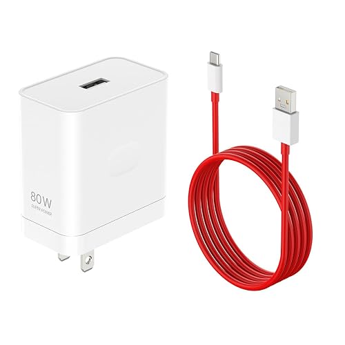 Compatible for Oneplus 15 15R 13 12 12R 11 10 Pro Charger 80W 65W Super Wall Block for One Plus 9 Pro 10T 13R 10R 8T 8 7T 7 9R Pad Open Nord 3 4 CE