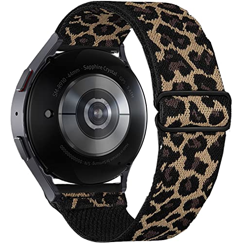 Olytop Elastic Bands for Galaxy Watch 7/6/4 Classic Bands 47mm 46mm 43mm 42mm/5 Pro Band 45mm,Samsung Galaxy Watch 7/FE/6/5/4 Strap 44mm 40mm/Active