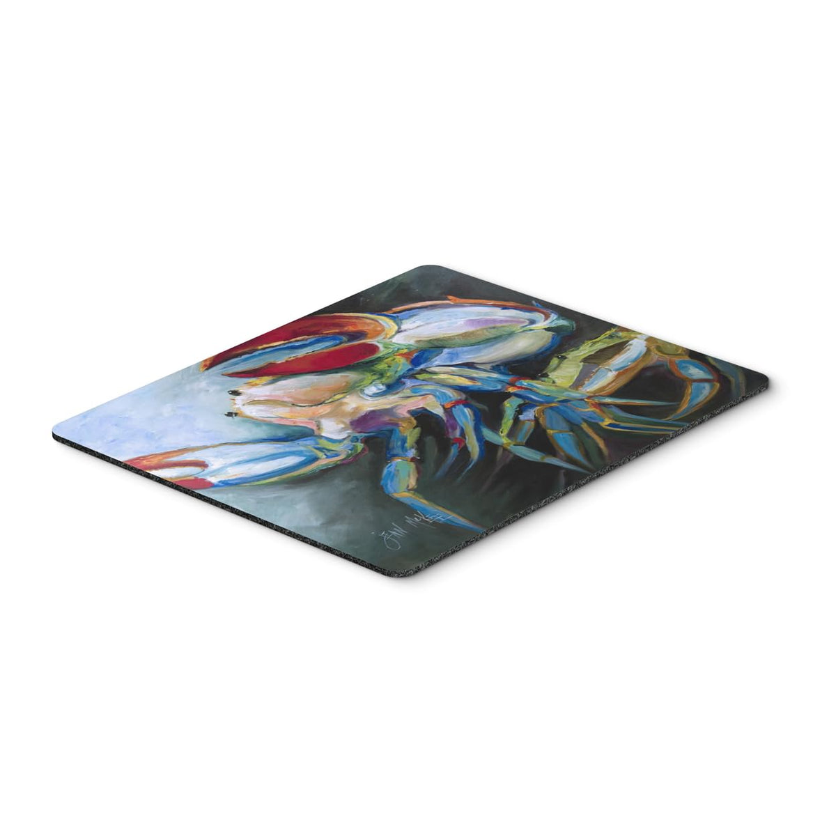 Caroline's Treasures JMK1103MP Blue Crab Mouse Pad, Hot Pad or Trivet for Home Office Gaming Working Computers Laptop Mouse Mat,Washable Large