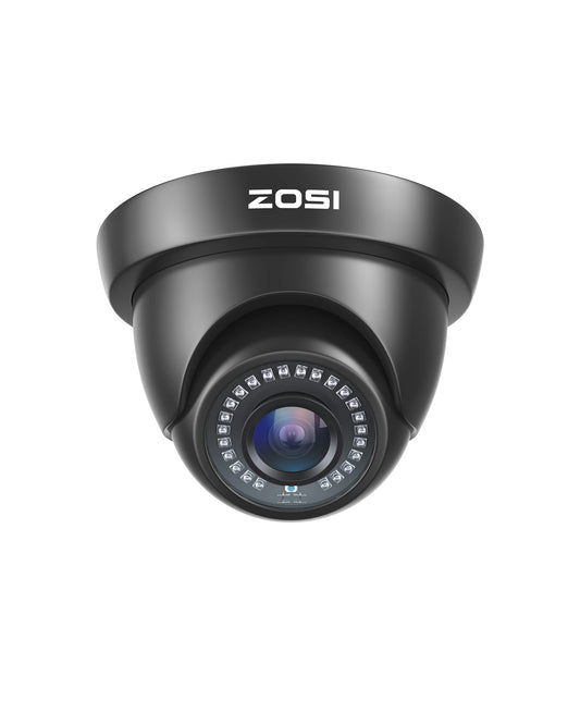 ZOSI 2.0MP HD 1080p 1920TVL Security Camera, 4-in-1 HD TVI/CVI/AHD/CVBS CCTV Camera,80ft Night Vision,Indoor Outdoor,Aluminum Housing