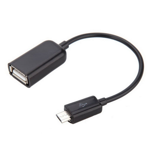 axGear Micro USB to USB Female Adapter Cable for Power Charing and OTG Device