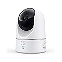 eufy Security 2K Indoor Cam Pan & Tilt, Plug-in Security Indoor Camera with Wi-Fi, IP Camera, Human & Pet AI, Voice Assistant Compatibility, Motion