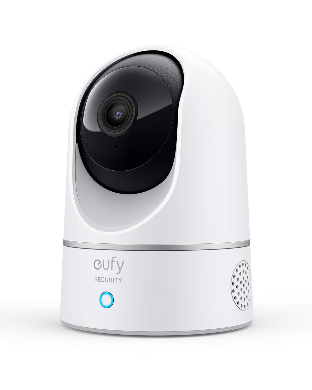 eufy Security 2K Indoor Cam Pan & Tilt, Plug-in Security Indoor Camera with Wi-Fi, IP Camera, Human & Pet AI, Voice Assistant Compatibility, Motion