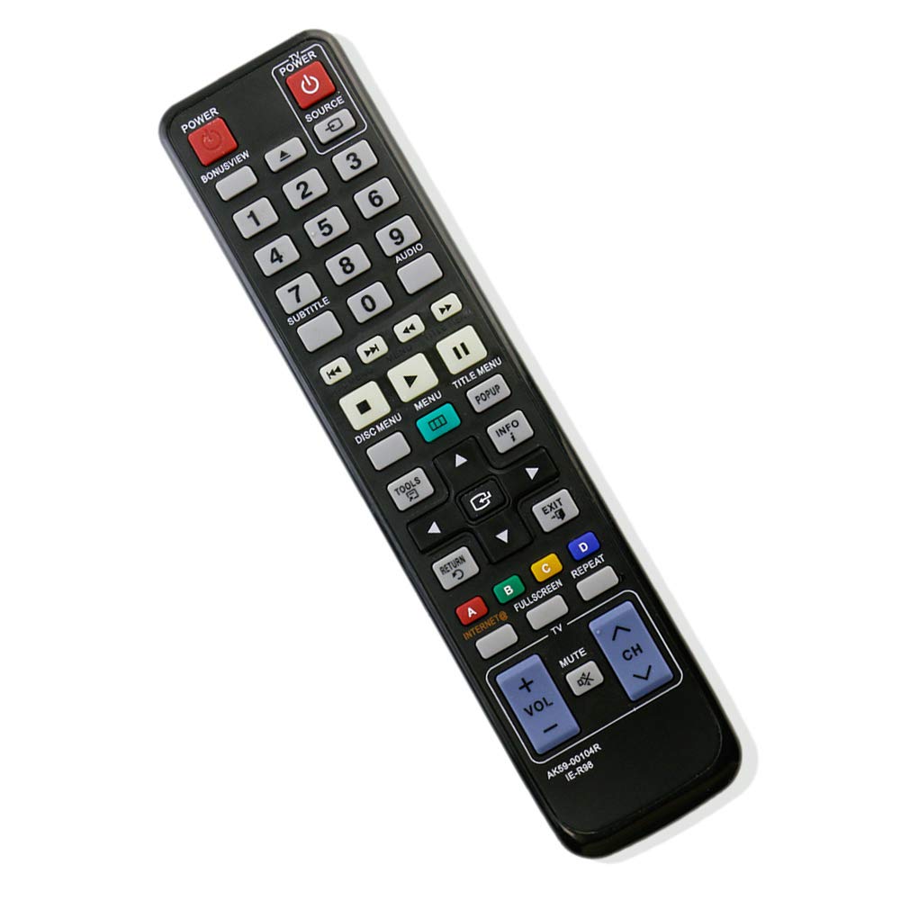 New AK59-00104R Replaced Remote Control fit for Samsung DVD Blu-Ray Player BD- C5500 BD-C7500 BD-C6900 BD-C5300 BD-5500C BD-C5900 BD-C6500 BD-C5500