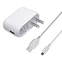 USB Power Adapter Wall Charger with USB Cable Travel Plug for Electric Massager