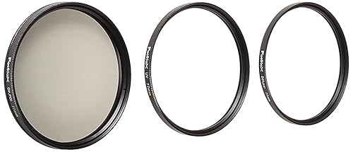 Fotodiox Filter Kit, UV, Circular Polarizer, Soft Diffuser, 77mm for Canon, Nikon, Sony, Olympus, Pentax, Panasonic Camera Lenses.
