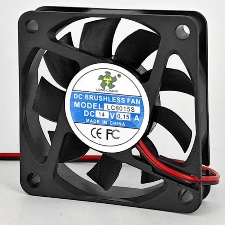 for LC6015S DC14V 0.15A 6CM 6015 Cooling Fan