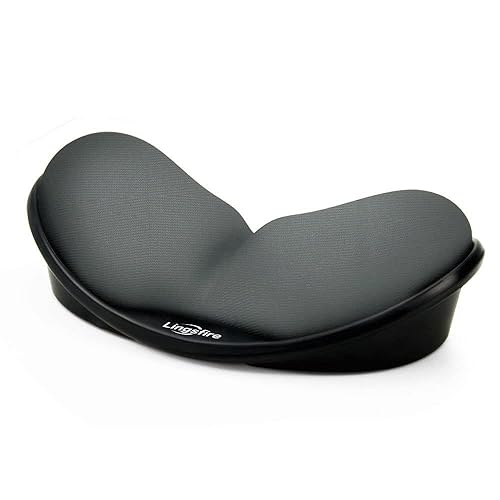 LINGSFIRE Memory Foam Mouse, Keyboard Wrist Rest Pad Anti-Skid Mousepad Support Mat for Office Computer Laptop Mac- Durable Comfortable Lightweight