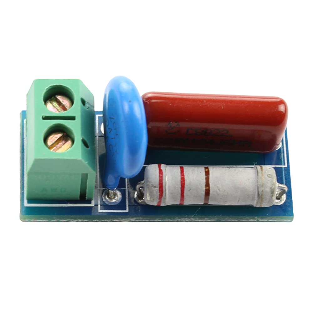 Rakstore 4PCS RC Absorption/Snubber Circuit Module Relay Contact Protection Circuit Resistance Surge Anti-Interference Module
