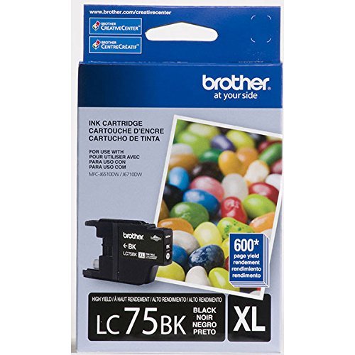 Brother Mfcj 6510dw/6710dw High Yield Black Ink 600 Yield Top Grade Components Professional New