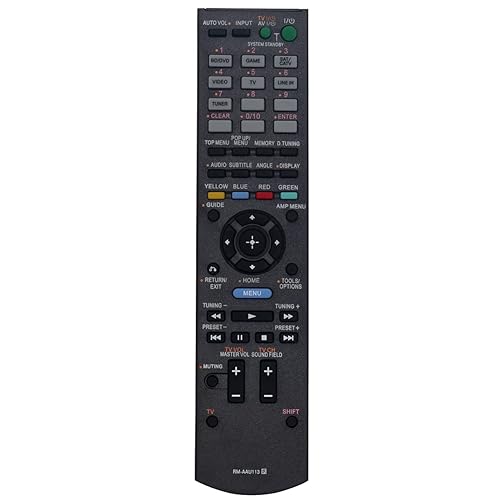 New RM-AAU113 Replace Remote Applicable for Sony Home Theater HT-CT550W HT-CT550 HTCT550W HTCT550 HT CT550W HT CT550 HT-SS380 HTSS380