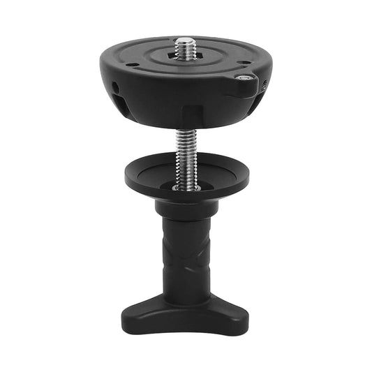 DMIDITIR 75mm Bowl Adapter with Half Ball Mount, 3/8-inch Screws, Tripod Fluid Head Converter (Shorter)