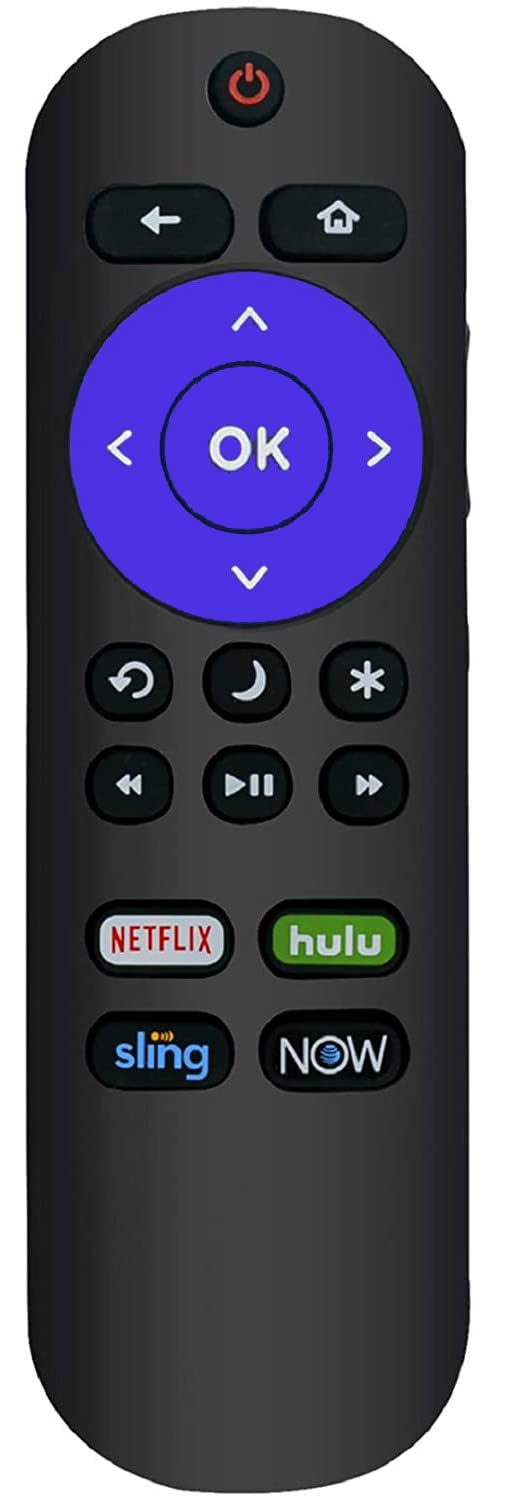 Remote Control Compatible with All Sharp Roku TV LC-40LB601U LC-50LB601U LC-24LB601U LC-43LB601U LC40LB601U LC50LB601U LC24LB601U with Netflix Sling