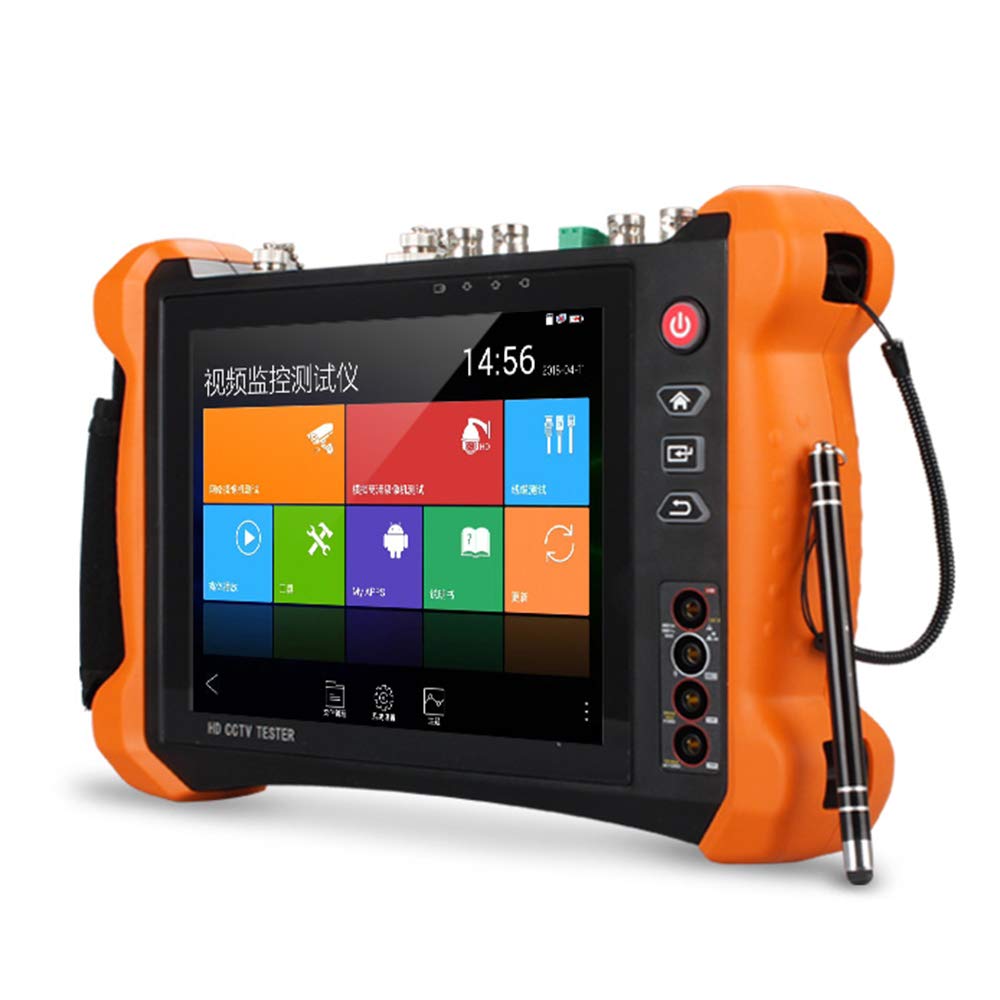CCTV Camera Tester Full-Featured Surveillance Video Tester H.265 / 4K coaxial HD SDI/TVI/AHD/CVI/multimeter/TDR/OPM/VFL/POE/HDMI Output and Input