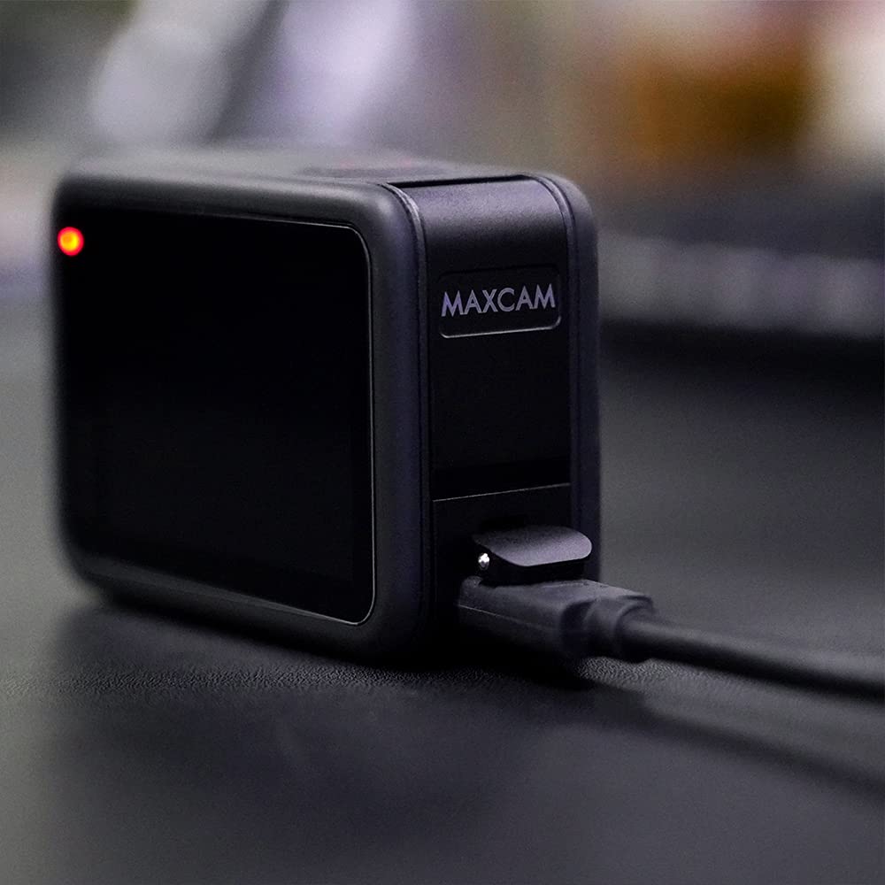 MAXCAM Aluminum Alloy Battery Cover Door for GoPro HERO13/HERO12/HERO11/HERO10/HERO9 Black