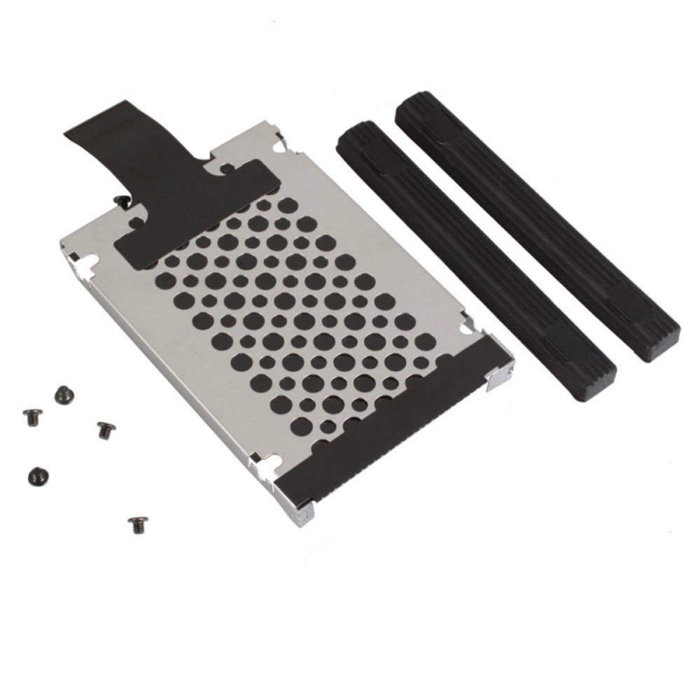 Hard Drive Caddy Cover + Caddy Tray Bracket +9mm Rails with Screws for IBM Lenovo Thinkpad T420 T420i 04W1637